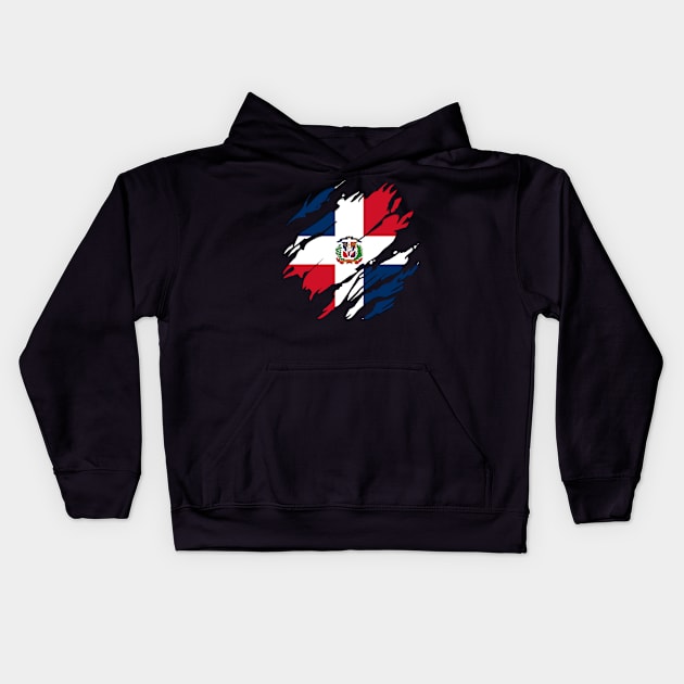 Proud Dominicana Flag, Republica dominicana gift heritage, Dominican girl Boy Friend dominicano Kids Hoodie by JayD World